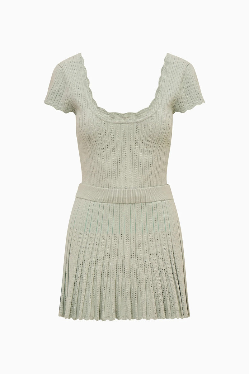 LoveShackFancy - Evaluna Dress - Eau De Nil