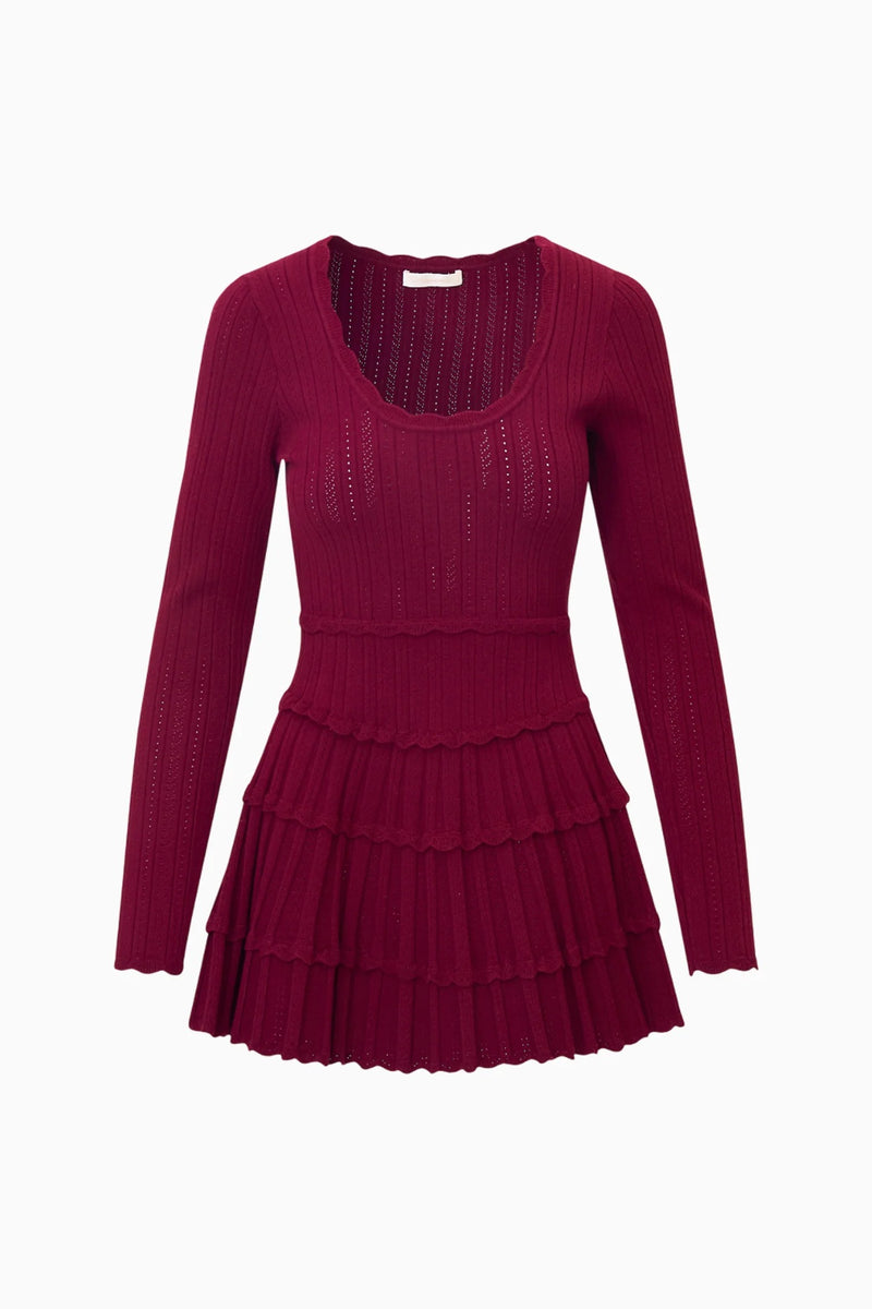 LoveShackFancy - Lavender Dress - Spiced Berry