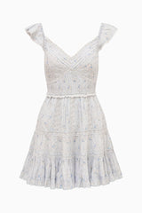 LoveShackFancy - Presline Dress - Snowdrop Blue