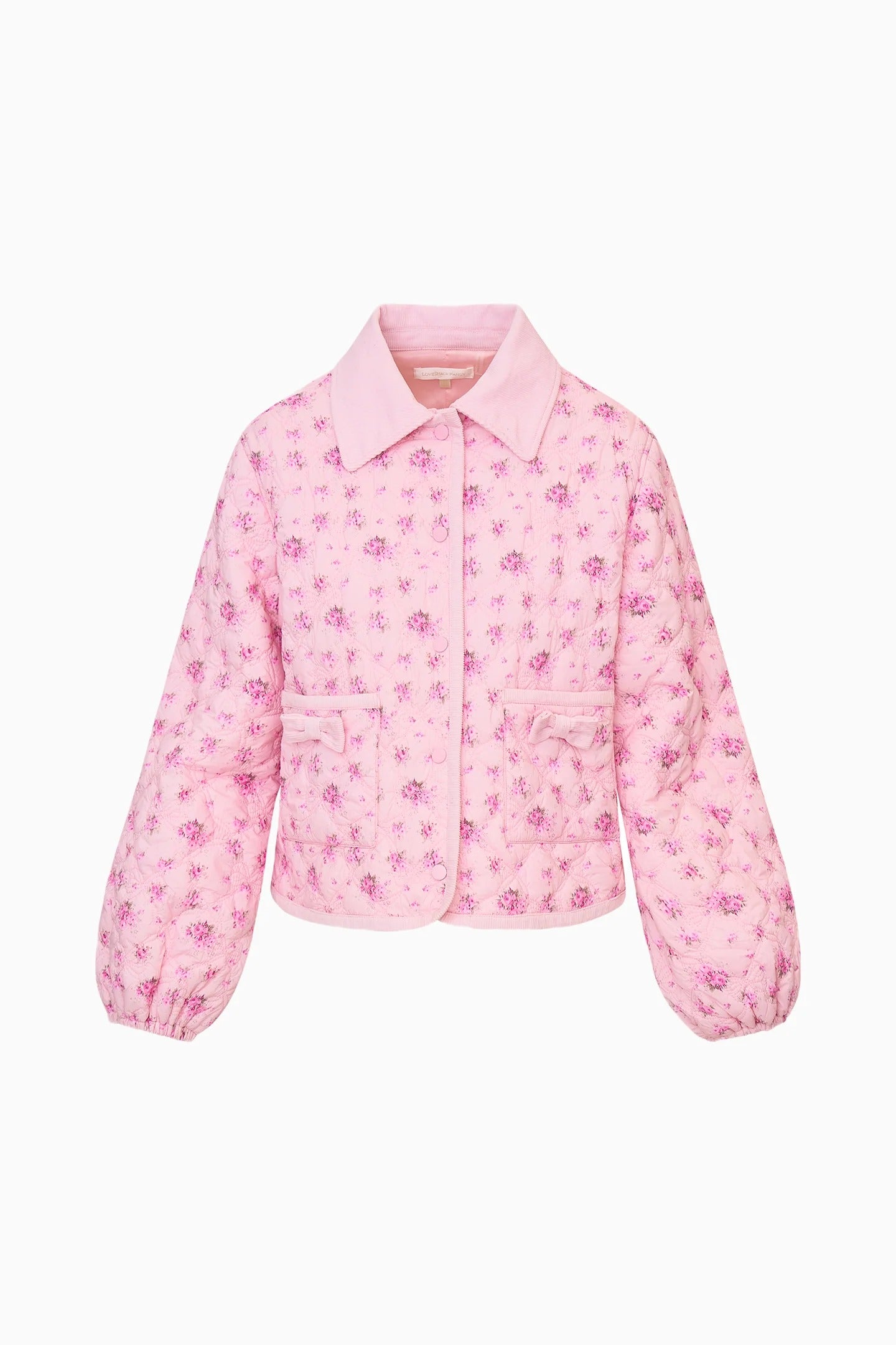LoveShackFancy - Quinlette Jacket - Raspberry Fields