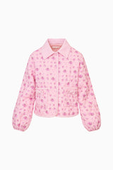 LoveShackFancy - Quinlette Jacket - Raspberry Fields