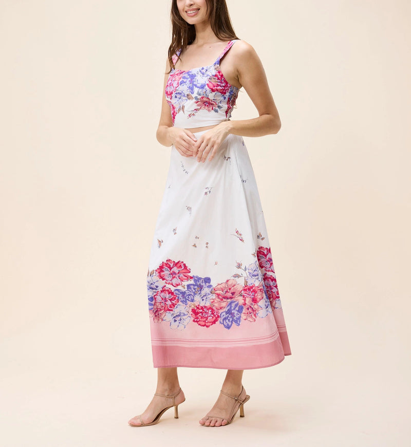 Cleobella - Shea Ankle Skirt - Camellia Print