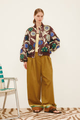 ALEMAIS - Jasper Bomber Jacket - Chocolate