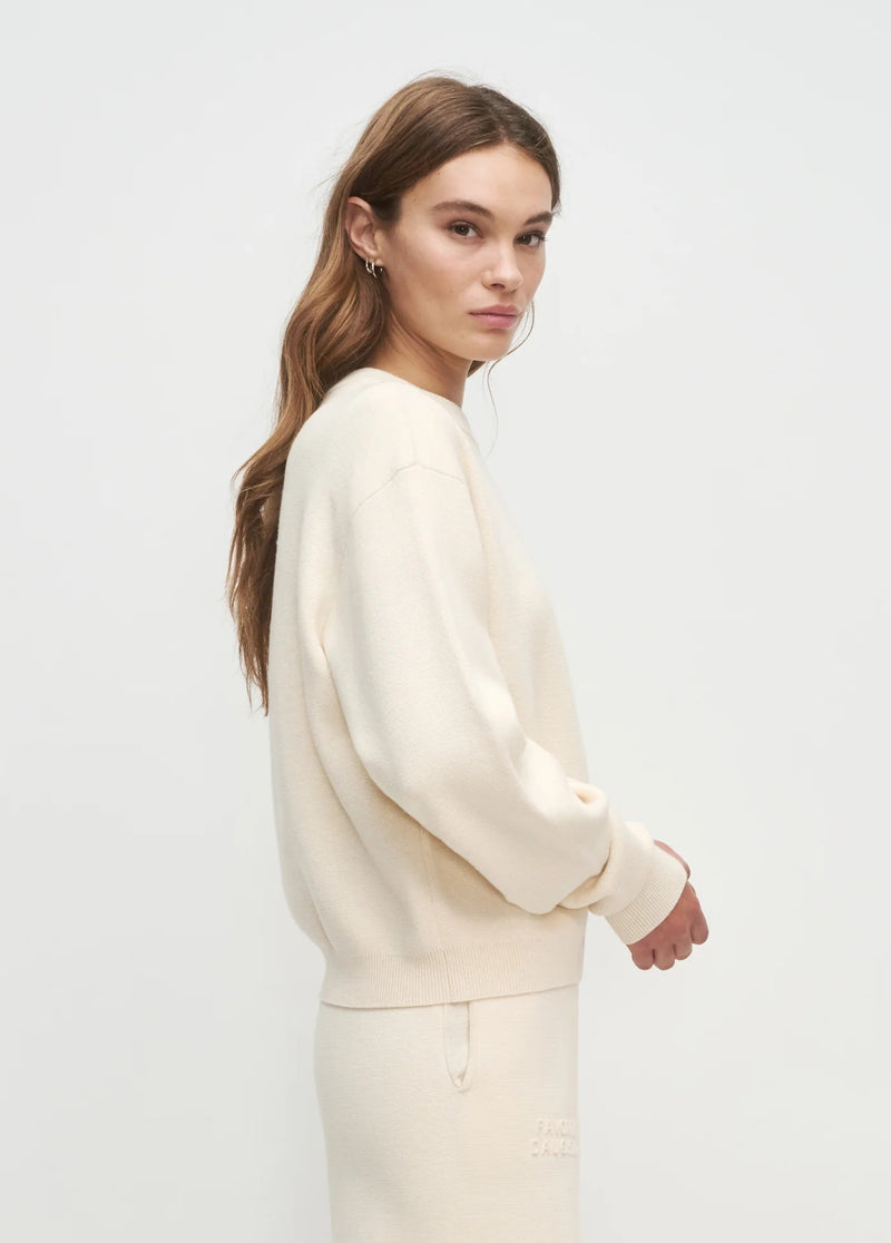 Favorite Daughter - Do Not Use Fatigue Sisters Sweatshirt - Cream