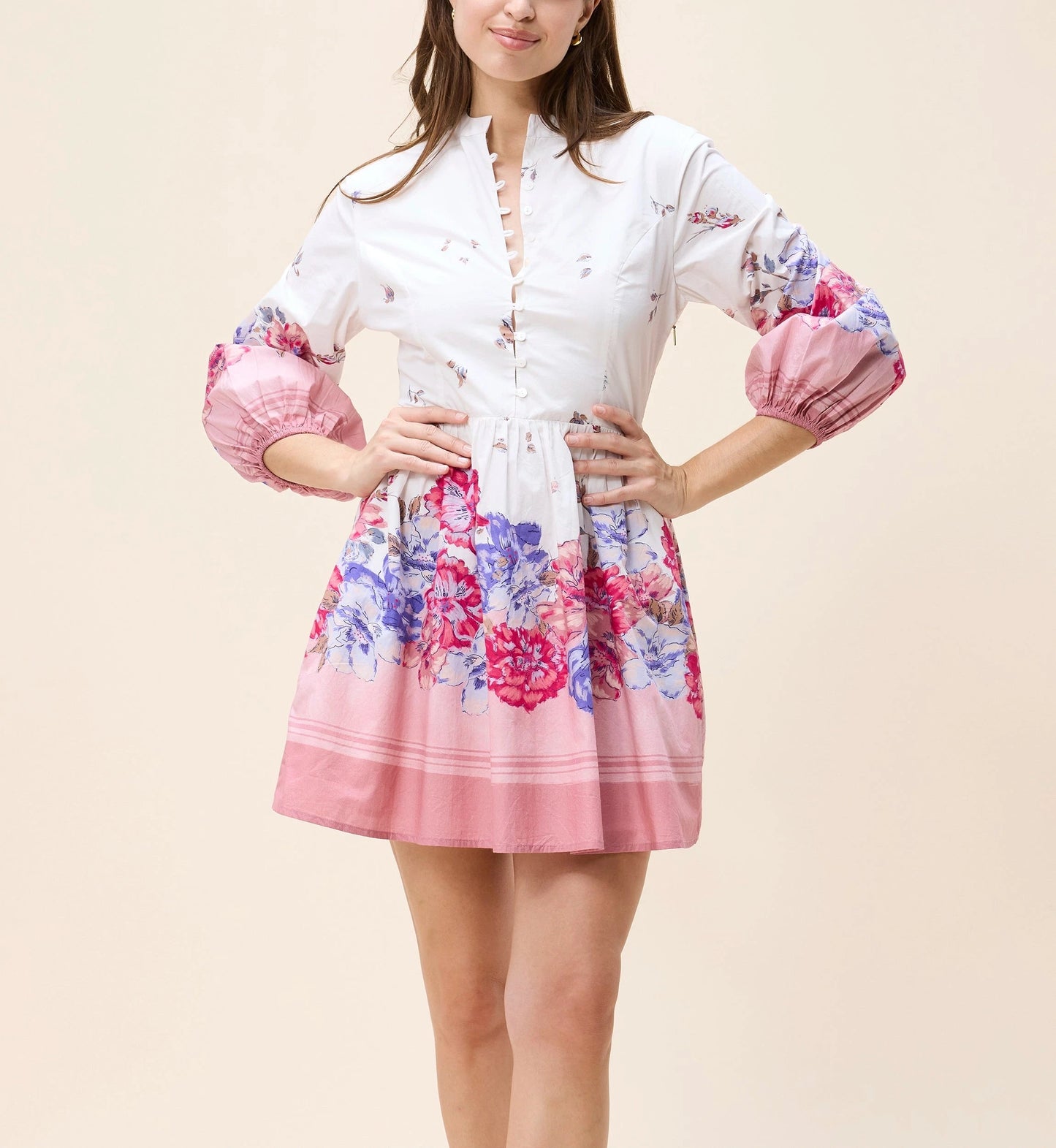 Cleobella - Suvi Mini Dress - Camellia Print