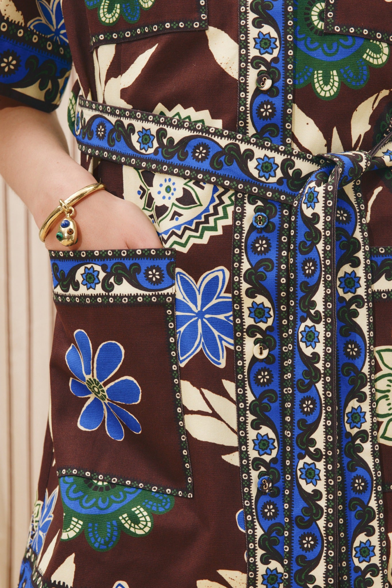 ALEMAIS - Jasper Mini Dress - Chocolate