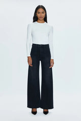 Pistola - Penny High Rise Wide Leg Jean - Collins