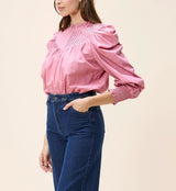 Cleobella - Irina Blouse - Mesa Rose