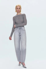 Pistola - Wes High Rise Barrel Jean - Enigma