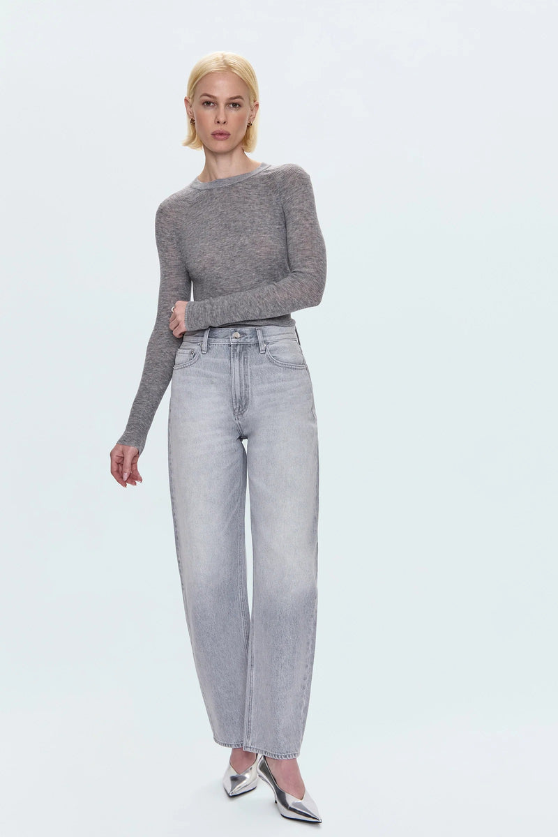 Pistola - Wes High Rise Barrel Jean - Enigma