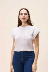 Cleobella - Gigi Sweater - Orchid Ice