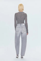 Pistola - Wes High Rise Barrel Jean - Enigma