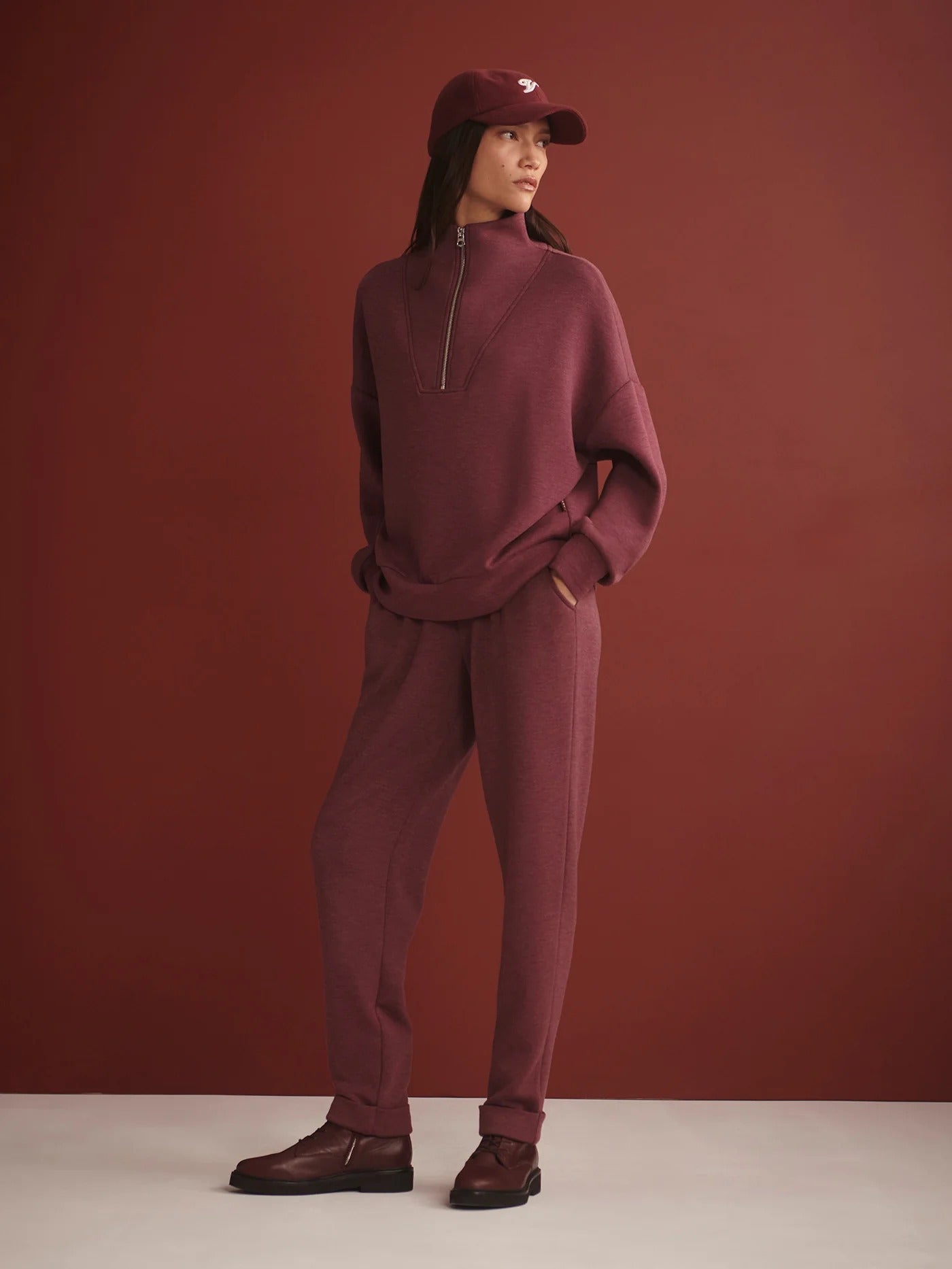 Varley - The Rolled Cuff Pant 25 - Sassafras Marl