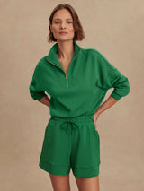 Varley - Atrium High Rise Short 4.5 - Verdant Green