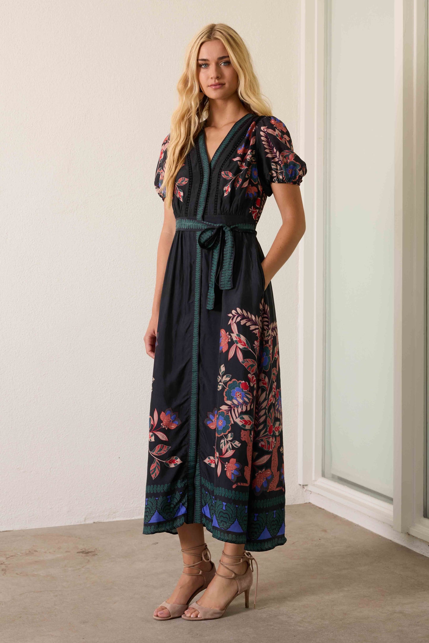 Cabellero - Irina Dress - Zulu Prince Cheetah