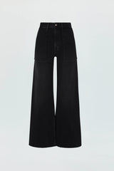 Pistola - Penny High Rise Wide Leg Jean - Collins