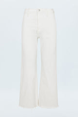 Pistola - Penny Crop High Rise Wide Leg Crop - Blizzard