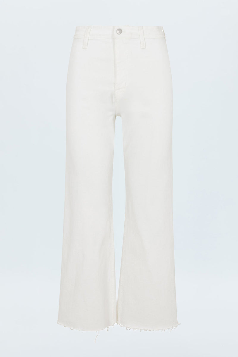 Pistola - Penny Crop High Rise Wide Leg Crop - Blizzard