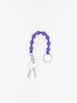 The Zickzack Short – Keychain + Phone Wristlet - Purple