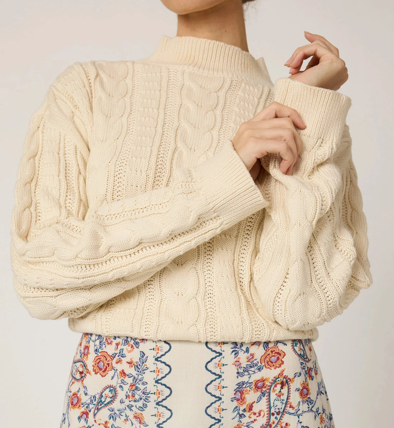 Cleobella - Janie Sweater - Ivory