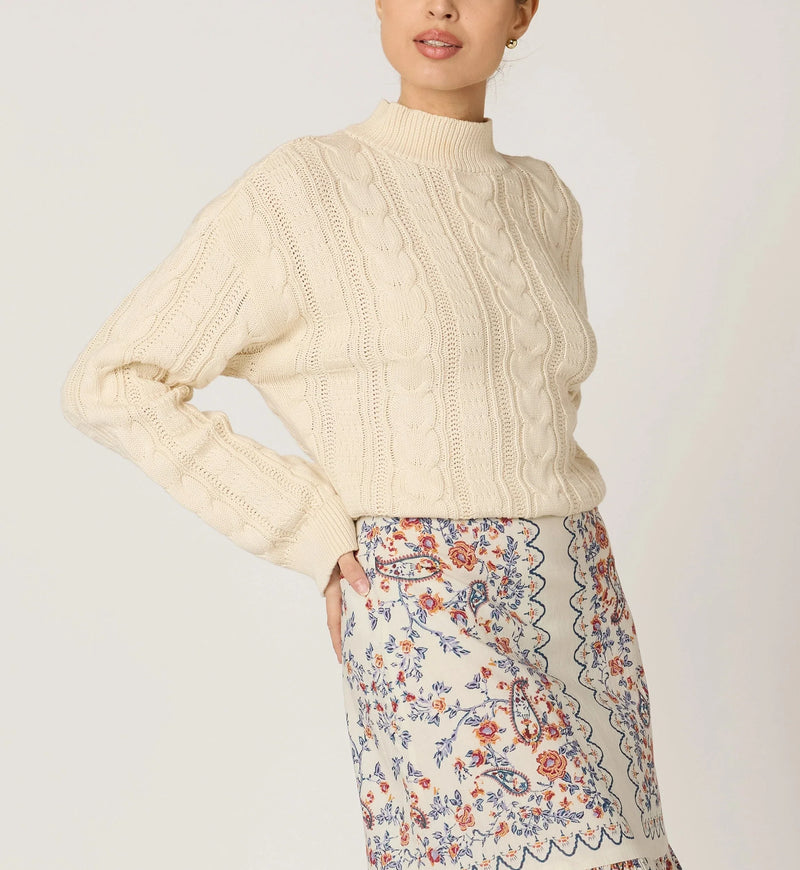 Cleobella - Janie Sweater - Ivory