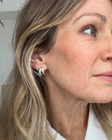 Jenny Bird - Mini Florence Earrings - High Polish Silver