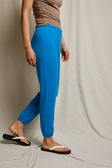 PerfectWhiteTee - Johnny French Terry Easy Sweatpant - Cobalt