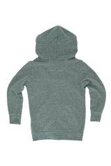 Aviator Nation - Kid's 5 Stripe Hoodie - Heather Grey
