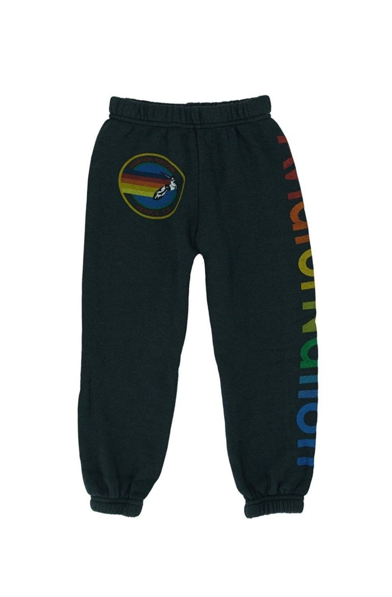 Aviator Nation - Kid's Aviator Nation Sweatpants - Charcoal
