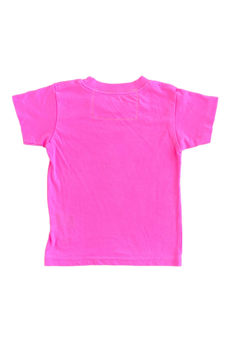 Aviator Nation - Kid's Bolt Tee - Neon Pink