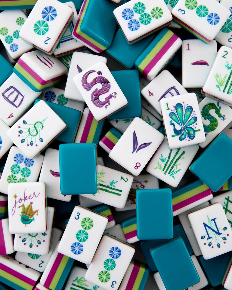 Oh My Mahjong - Lagoon Mahjong Tiles