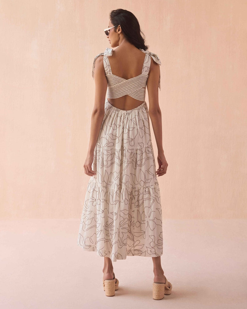 Omika - Lana Maxi Dress - Uma Coconut