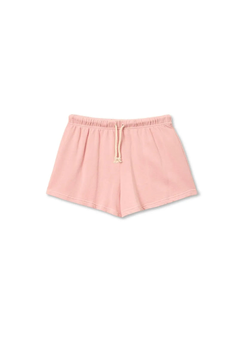 Layla Sweat Short in Vintage Pink, view 4