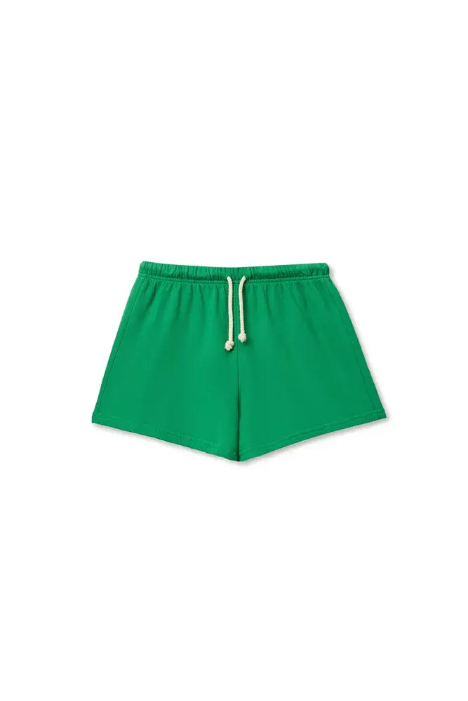 PerfectWhiteTee - Layla French Terry Sweatshorts - Grass