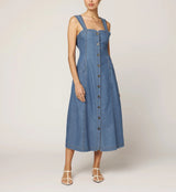 Cleobella - Liberty Midi Dress - Light Denim