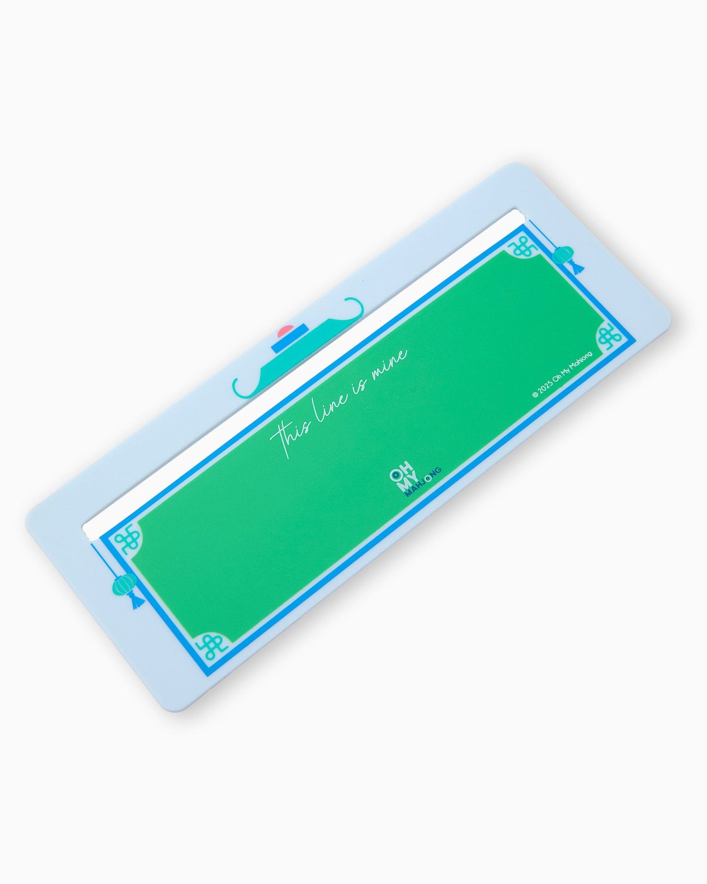 Oh My Mahjong - Light Blue Line Finder