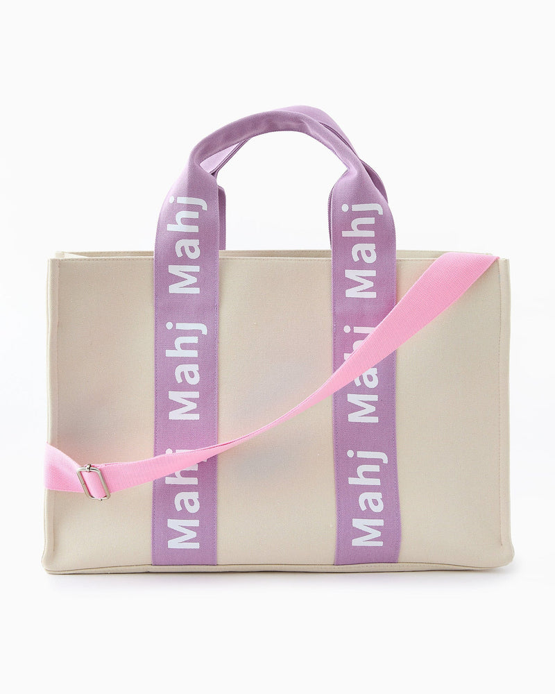 Oh My Mahjong - Lilac Mahj It All Bag