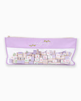 Oh My Mahjong - Lilac Script Mahjong Bag