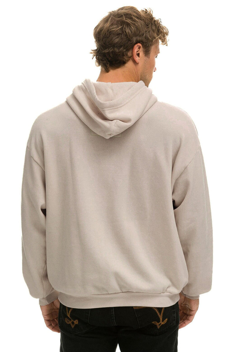 Aviator Nation - Logo Pullover Relaxed Hoodie - Sand