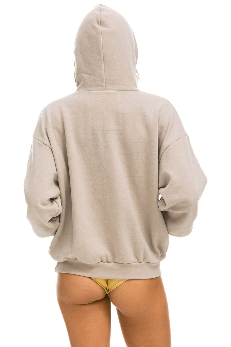Aviator Nation - Logo Pullover Relaxed Hoodie - Sand