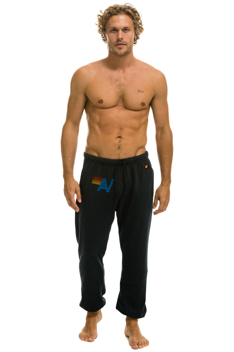 Aviator Nation - Men's Logo Sweatpants - Charcoal