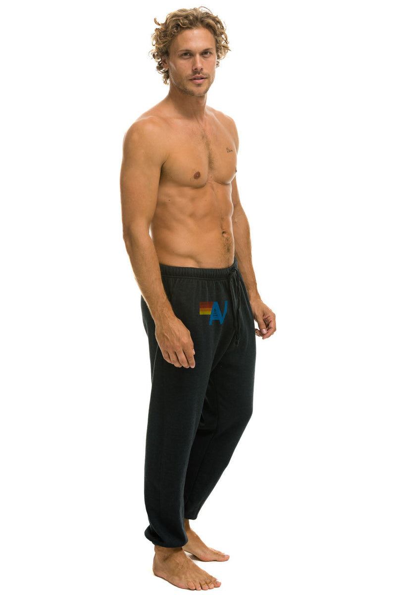 Aviator Nation - Men's Logo Sweatpants - Charcoal