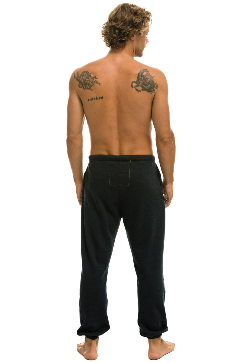 Aviator Nation - Men's Logo Sweatpants - Charcoal