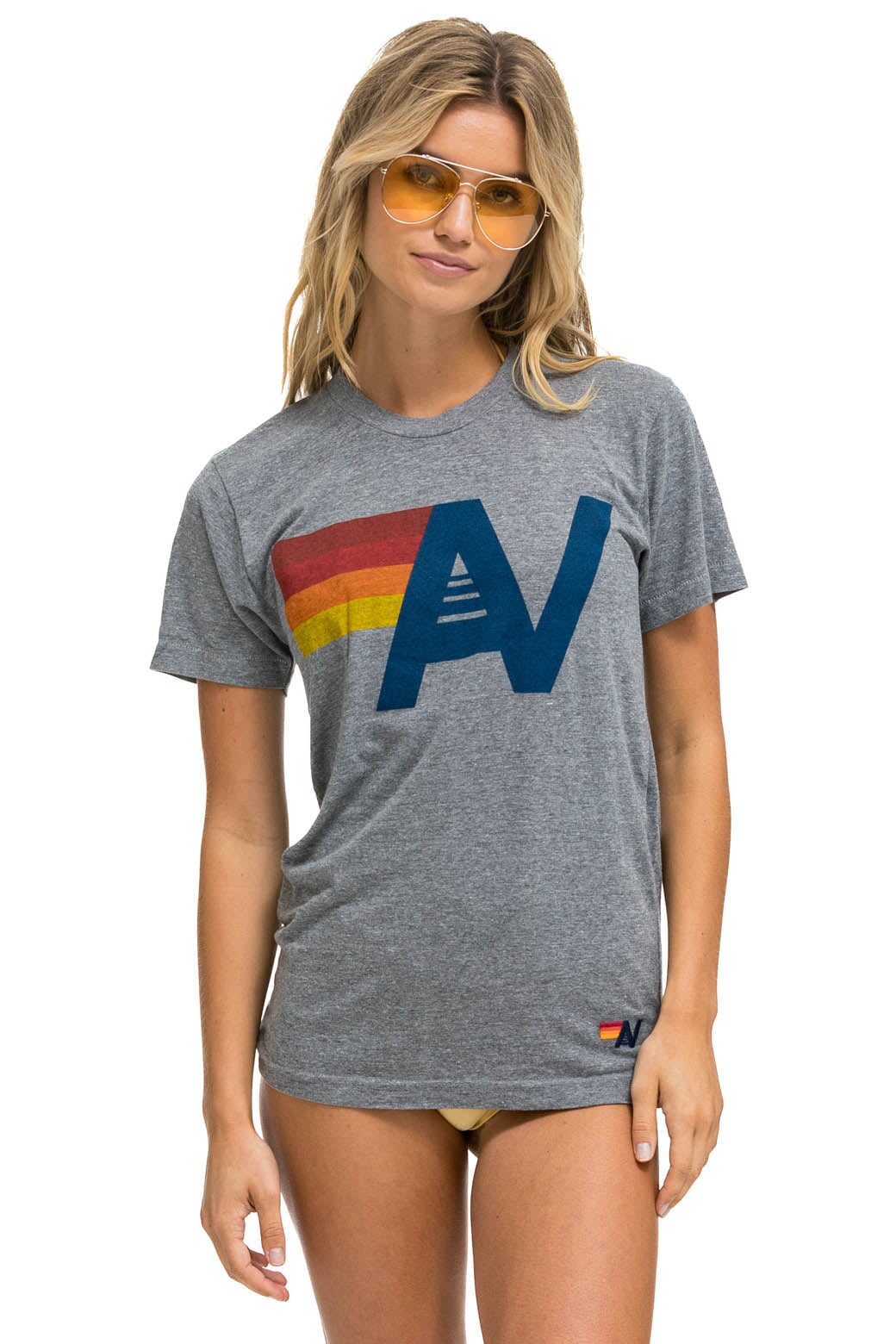 Load image into Gallery viewer, Logo Crew Tee Shirt, Heather Grey
