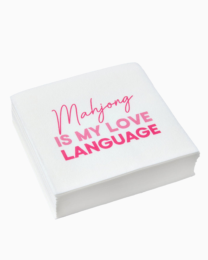 Oh My Mahjong - Love Language Napkins