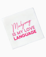 Oh My Mahjong - Love Language Napkins