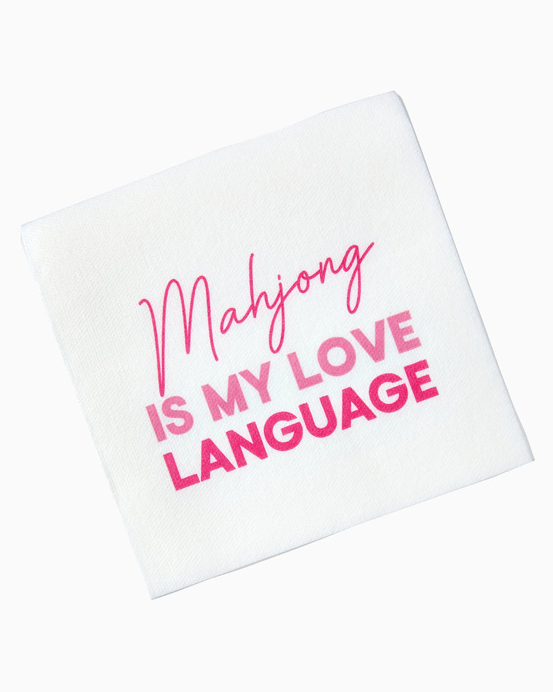 Oh My Mahjong - Love Language Napkins