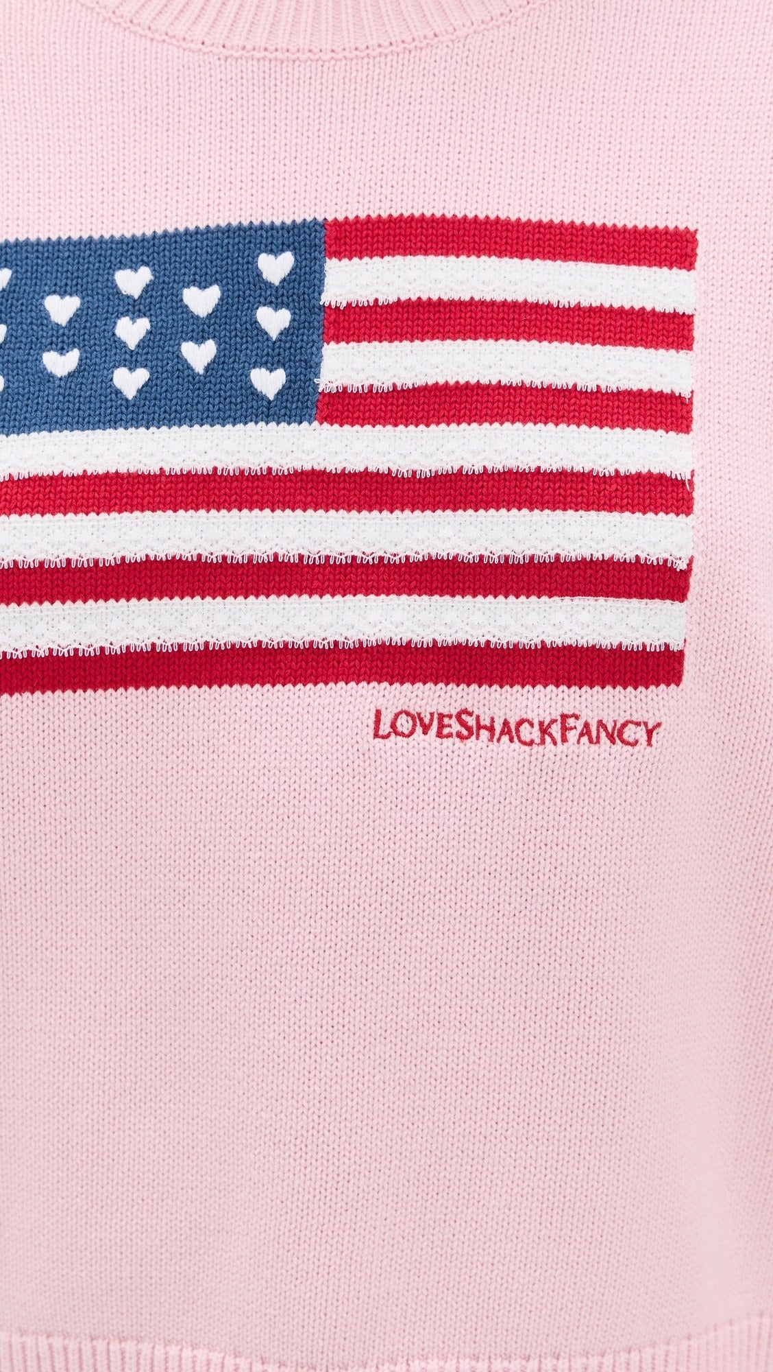 LoveShackFancy - Ty Pullover - Blushing Liberty