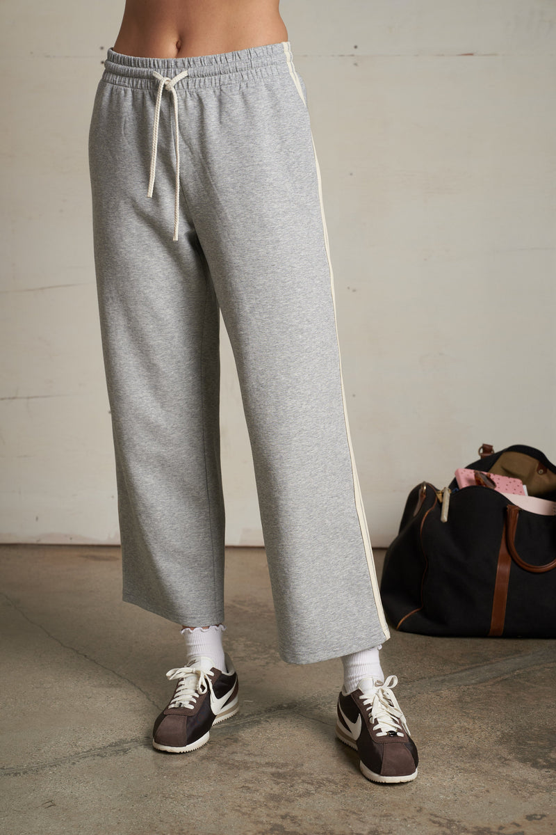 PerfectWhiteTee - Claud Travel Track Pant - Heather Grey