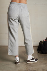 PerfectWhiteTee - Claud Travel Track Pant - Heather Grey
